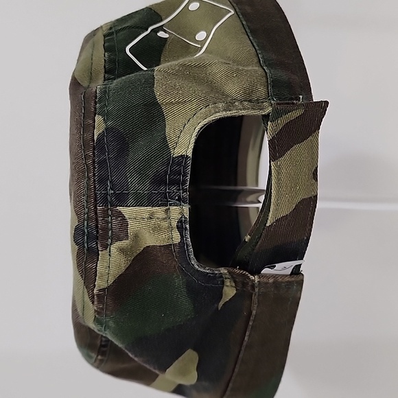 Alternative "Valor" Camouflage TV Series Crew Hat Cadet Castro Adjustable Cap - Picture 5 of 8